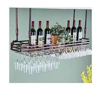 Generico Portabicchieri da Vino Regolabile, portabicchieri Rustico da soffitto per Diversi Tipi di calici, Gancio per Bicchieri da Vino, Decorazione Creativa Europea, portabicchieri per la casa, Port