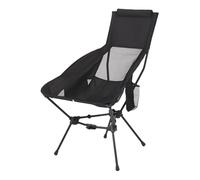Generico Portable Camping Chairs, Outdoor Folding Chair, Foldable Ultra Light Compact Seat, Head Support, Ideal for Hiking, Beach, Fishing, Travel, Picnic 23.23x29.53x35.83 Inch
