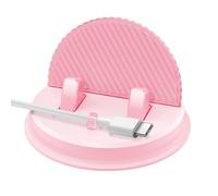 Generico Portable Car Dash Phone Holder, 360-Degree Adjustable Cellphone Stand, Anti-Slip Suction Cup with Cable Management, Compatible with All Smartphones, Hands-Free Driving, Safe and Convenient