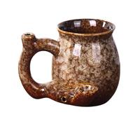 Generico Portable Coffee Mug - Versatile Tea Cup ¦ Coffee Cup with Handle, Ceramic Mug with Glazed Finish, Coffees Glass, Travel Cafe Mugs for Milk, Juice, Latte and Refreshing Cocktail