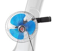 Generico Portable Fan For Car - 24V Vehicle Auto Oscillation Clip Fan