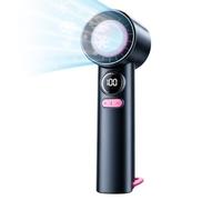 Generico Portable Fan Handheld Low Noise USB Rechargeable 100 Speeds