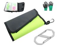 Generico Portable Fishing Lure Storage Bag with Buckle, Multi-Function Waterproof Soft Bait Organizer, Large Capacity Clear Lure Binder Tackle Bag