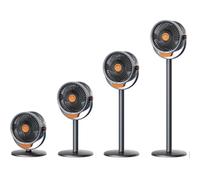 Generico Portable Floor Fan, 3 Speeds Rechargeable Tower Standing Fan