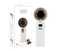Generico Portable Handheld Fan - High Velocity Blade | USB Rechargeable Silent Mini Clip Pocket Size Cooling Tool | Small Pocket Fan For Outdoor Indoor Travel Home Concert Beach Office And Commuting