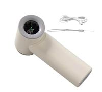 Generico Portable Handheld Fan - Personal Rechargeable Small Handheld Fan | 3000mAh 5 Speed Ultra-Quiet, Lightweight with Lanyard, 3 Modes USB Rechargeable for Women Car Outdoor Travel Beach Bedroom