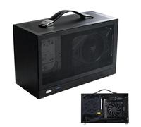 Generico Portable ITX Chassis, Desktop PC Case, PC Chassis, Ultra-Small ITX Computer Case, Compact Desktop Host Case, Students, Individual Home, for Students, Individual