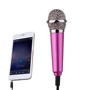 Generico Portable Mini Microphone, Compact Vlogging Audio Device, 2.28x0.71x0.39in Recording Mics with Aluminum Alloy, Clear Sound Microphone, with Sleek Style, Audio Accessory for Streaming