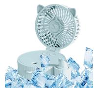 Generico Portable Misting Fan | Powerful 3 Speed USB Charging Compact |