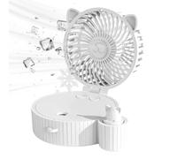 Generico Portable Misting Fan | Powerful 3 Speed USB Charging Compact |