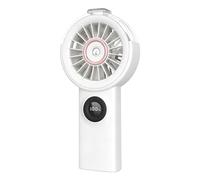 Generico Portable Misting Fan - Quiet Digital Display Handheld Cooling