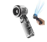 Generico Portable Misting Fan Type C Rechargeable 5 Speed Handheld Cooler | Type-C Powered Hand Fan Delivers Adjustable Breeze And Refreshing Spray | Compact Cooling Companion For Camping, Commutes