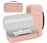 Generico Portable Organizer Bag Adatto per ROG X box Alleato X Console di gioco EVA Hard-Shell Storage Box Custodia da viaggio Antiurto Anti-caduta di protezione Accessori del gioco (Pink)