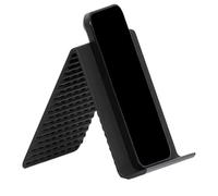 Generico Portable Phone Stand - Foldable Base for Filming | Adjustable Support with Compact Design, Desk Cell Stand for Desktop Table Gym, Video Calls for Offices Home Outdoor Travel