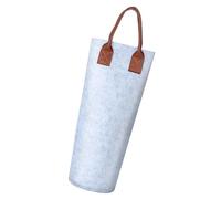 Generico Portable Single Bottle Wine Bag | Felt Thermal Holder for Wine and Champagne | Ideal for Travel, Parties, Picnics, and Weddings with Stylish Design for Easy Carrying