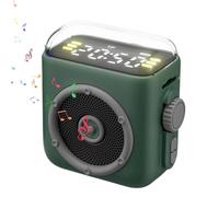 Generico Portable Speaker - Magnetic Music Player, Magnetic Back Clip Speaker | Computer Speakers With Back Clip For Study Room Car Picnic Party Travel Beach Fitness Workout Sound Box Sound Machine