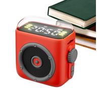 Generico Portable Speaker - Magnetic Music Player, Magnetic Back Clip Speaker | Computer Speakers With Back Clip For Study Room Car Picnic Party Travel Beach Fitness Workout Sound Box Sound Machine