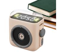 Generico Portable Speaker - Magnetic Music Player, Magnetic Back Clip Speaker | Computer Speakers With Back Clip For Study Room Car Picnic Party Travel Beach Fitness Workout Sound Box Sound Machine