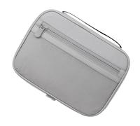 Generico Portable Storage Bag, Charger Organizer Case, Travel Cable Organizer, Portable Storage Bag 9.06x1.38x6.5 for for Cord, Charger, Phone, Earphones (Pink, Black, Gray)