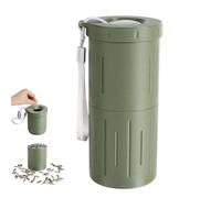 Generico Portable Sunflower Seed Spit Cup with Shell Storage, 2026 New Sunflower Seed Cups to Spit in, Portable Pistachios Snack Nut Bowl Cup, for Car, Trip, Outdoor (Green)