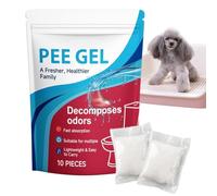 Generico Portable Toilet Urine Gel - 10 Pack Odor Eliminator Lightweight Pee Gel Deodorizer, Camping Toilet Waste Gels for Hiking Travel Car Outdoor Restroom Outhouse Use Effective Odor Control