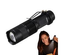 Generico Portable UV Light Detector - Aluminum Alloy, UV Flashlight Torch 395NM High Brightness | Waterproof And Telescopic Focus Black Light, Handheld UVs Lamp For Travel, Camping, Inspection