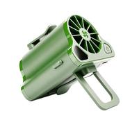 Generico Portable Waist Fan - Rechargeable Cooling | LED Light