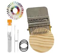 Generico Portable Weaving Tools With Hooks For Socks | Patch Knitting Kit - For Men Women Grandma Mother Beginners Tailors Designers Embroiderers