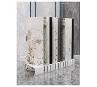 Generico Portacampioni Verticale for Piastrelle in Pietra e Pavimento, espositore for Piastrelle in Ceramica in Metallo, espositore for Piastrelle(Mike,100x20x10cm)