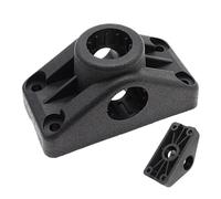 Generico Portacanna per Kayak - 10,2x5,2x5,1 Cm Portacanna da per Kayak, Base di Montaggio Hardware per Barca con Rotazione A 360 Gradi per Installazione di per Moto d'Acqua Paddle Board Canoa