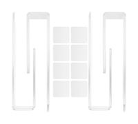 Generico Portacappelli | 4 Pezzi Ganci Adesivi Per Cappelli Da Baseball Conservazione Ed Esposizione - Ganci Per Cappelli Da Parete | Per Armadio Guardaroba Interno Casa Camera Da Soggiorno