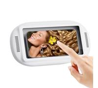 Generico Portacellulare per Doccia - a Pressione per Parete con Forte Adesione - Supporto Smartphone Antiappannamento Per Doccia - per Piastrella Specchio Bagno Cucina Camera Interno