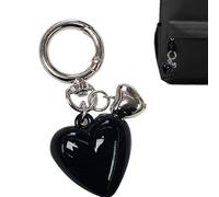 Generico Portachiavi a cuore, clip portachiavi a cuore - a forma di con ciondolo d'amore | con ciondolo a, abbinati, per coppia, per auto