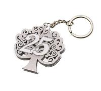 Generico Portachiavi Albero con Numero 25 BOMBONIERA Nozze d'Argento