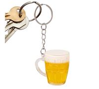 Generico Portachiavi Boccale Birra da Collezione, Portachiavi Auto, Accessorio Decorativo Per Uomo Donna Borse