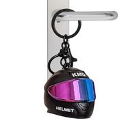 Generico Portachiavi Casco Mini Ciondolo Luminoso Per Zaino