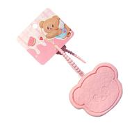 Generico Portachiavi con portafoglio orso, portachiavi con borsa | Portafoglio in silicone per animali dei cartoni animati - decorativi portachiavi anime Portamonete portachiavi con cerniera