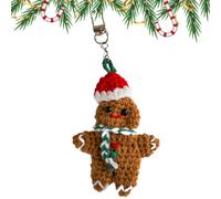 Generico Portachiavi di pan di - Patrimonio culturale classico e valore emotivo, ciondolo di pan di | Ornamenti di pans di zenzeroo per unire lo spirito festivo e il fascino tradizi