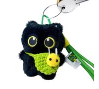 Generico Portachiavi Gatto Peluche - Portachiavi Simpatico Originale da Appendere | a Forma di Gatto - per Casa Auto Regalo Amici Famiglia Forniture Feste