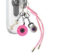 Genérico Portachiavi Pendente, Diametro Per Zaino Fitness, Ornamento Ciondolo Decorativo Per Borse Zaini Telefoni Regalo Unisex, Rosa, Consulte la descripción