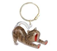 Generico Portachiavi Per Accumulo Animali - Accessorio Portachiavi RaccogliTrasparente | Contenitore Collezione per Amanti Animali Donna Viaggio Ragazze Regalo Ragazzo Zaino Borsa a Tracolla