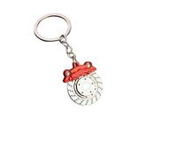 Generico PORTACHIAVI PER AUTO E MOTO A FORMA DI CERCHIO CAMBIO TURBOCOMPRESSORE TURBO REGALO NATALE ALLA MODA AMMORTIZZATORE TUNING AUTO ADESIVI DISCHI FRENO KEYCHAIN (DISCO FRENO)