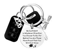 Generico Portachiavi Per Laurea - Ciondolo Per Borsa Di Laurea, Ciondolo Per Borsa - Per Studenti Universitari, Figli, Figlie, Amici, Nipoti, Cerimonie, Feste, Eventi Speciali