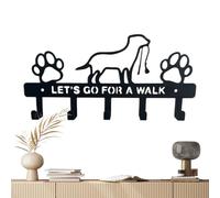 Generico Portachiavi | Ripiano In Metallo Con 5 Ganci Per Conservazione E Organizzazione | Organizzatore Appendichiavi Da Parete,Per Ingresso Cucina Borse Cappotti Ombrelli Guinzagli Collari Cani