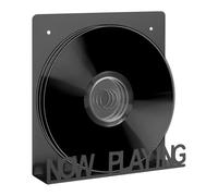 Generico Portadischi da Parete | Organizzatore e Scaffale in Metallo,Supporto Sospeso per Vinili - Adatto per Soggiorno Ufficio Casa Studio Bar Appassionati di Musica Album Libri DVD