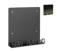 Generico Portadischi - Supporto Robusto e | Espositore Da Parete Per Vinili E Album Con Mensola Galleggiante | Per Appassionati di Musica e Collezionisti