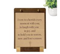 Generico Portainsegni In Acrilico - 21x28 Cm Trasparente Verticale, Supporto Da Tavolo Verticale Per Esposizione | Per Volantino Immagine Brochure Documento Certificato Codice QR Pubblicità