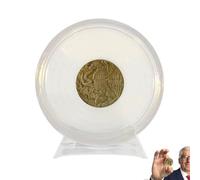 Generico Portamonete - numismatica, Rotonde in, Protettiva Impermeabile ermetica di Alta qualità | Cuscino Interno Rotondo Liscio in Schiuma per la di Oggetti di Val