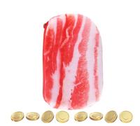 Generico Portamonete, portamonete in peluche,Borsa cosmetica in peluche di frutta e verdura divertente | Portamonete per soldi per donna Giocattolo vegetale, Mini portafoglio creativo per le uscit