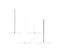 Generico Portanastro | Supporto per Portaoggetti per Nastro | Supporto per Rotolo all'Uncinetto in Acrilico Trasparente da 4 Pezzi | Organizzatore Porta Bobina per | per Artigianato Artistic